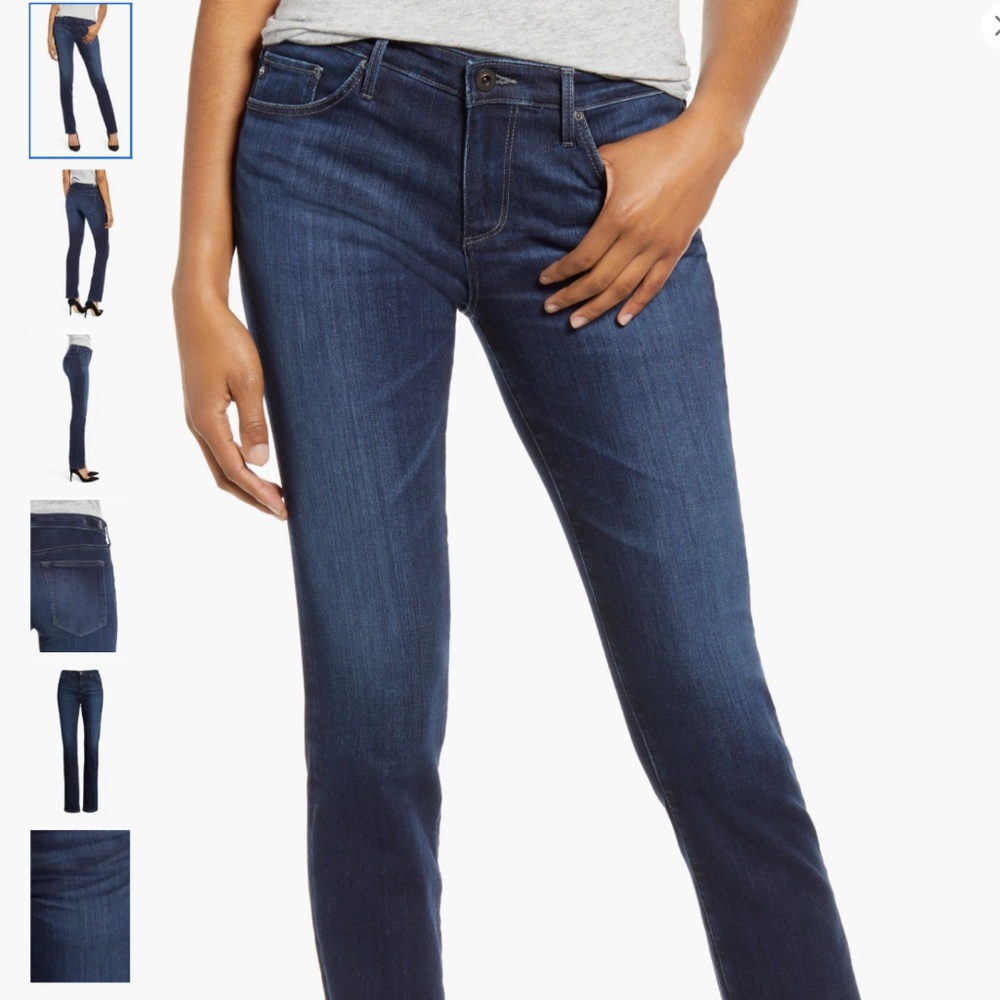 AG Harper Slim Straight Leg Jeans (Concord), size 24